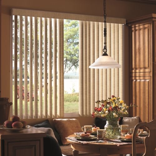 Bali: Cordless Fabric Vertical Blinds